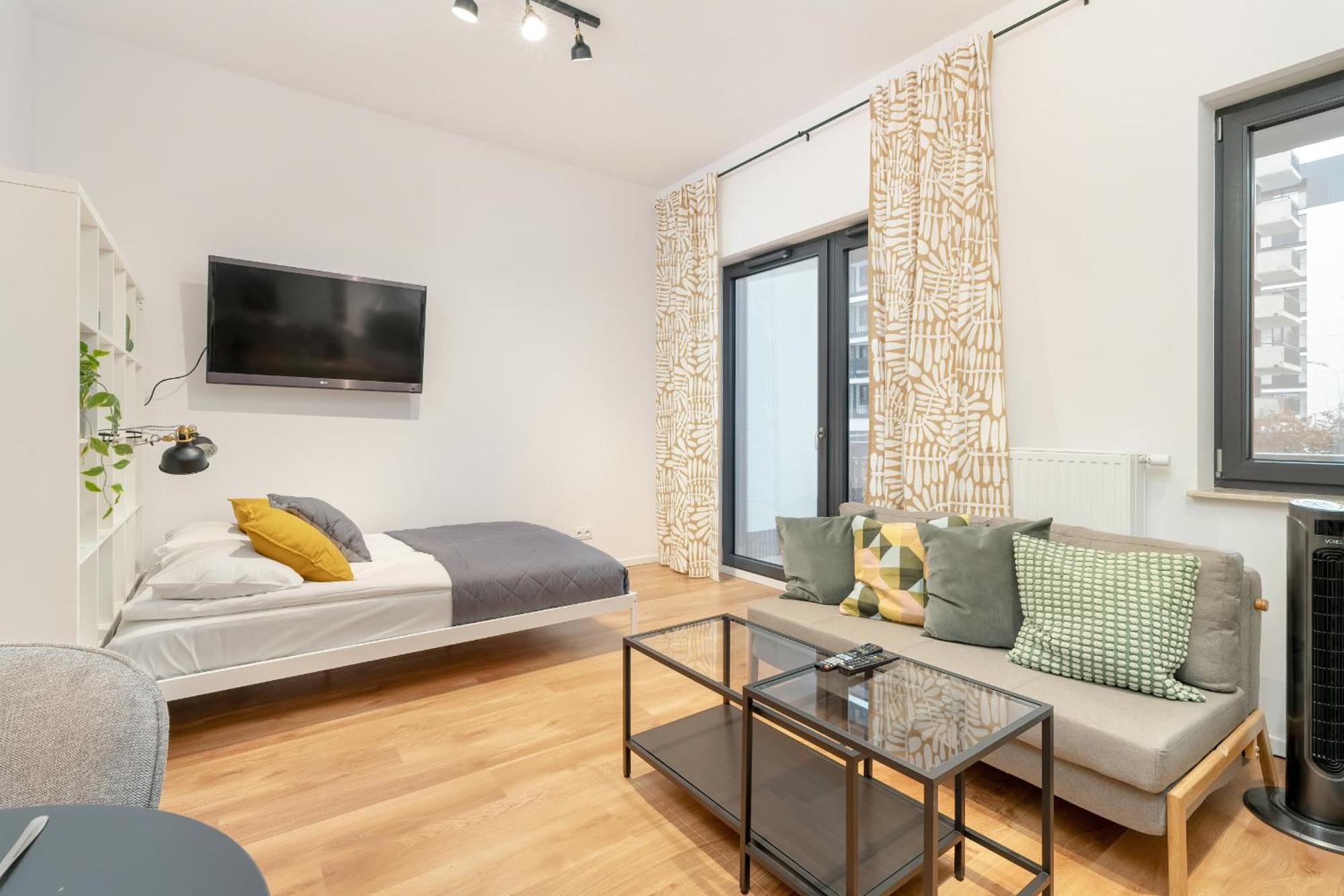 Cozy Studio With Balcony And Free Garage By Noclegi Renters Poznań Esterno foto